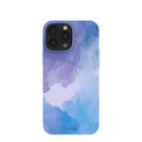 Coque pour iPhone 13 Pro Max avec reflets bleu lavande