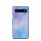 Lavender Blue Reflections Google Pixel 7a Case