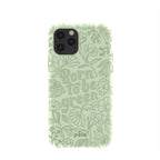 Sage Green Born to be green iPhone 11 Pro Case