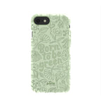 Sage Green Born to be green iPhone 6/6s/7/8/SE Case