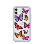 Clear Butterfly Sky iPhone 11 Case With Lavender Ridge