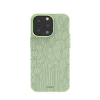 Sage Green Cacti iPhone 13 Pro Case