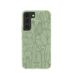 Sage Green Cacti Samsung Galaxy S22 Case