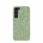 Sage Green Cacti Samsung Galaxy S23+(Plus) Case