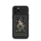 Black Capricorn iPhone 12 Pro Max Case