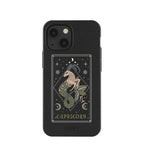 Black Capricorn iPhone 13 Mini Case