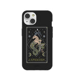 Black Capricorn iPhone 14 Case