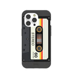 Black Cassette iPhone 14 Pro Case