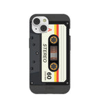 Black Cassette iPhone 14 Case