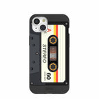 Black Cassette iPhone 15 Plus Case