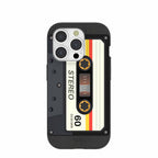 Black Cassette iPhone 15 Pro Case