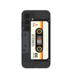 Black Cassette Samsung Galaxy S24 Case