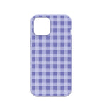 Lavender Checkered iPhone 12 Pro Max Case