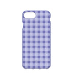Lavender Checkered iPhone 6/6s/7/8/SE Case