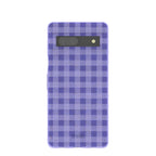 Lavender Checkered Google Pixel 7a Case
