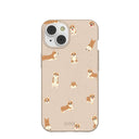 Coque iPhone 14 Seashell Corgi Cuties