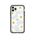 Clear Daisy iPhone 11 Pro Case With Black Ridge