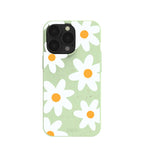 Sage Green Daisy iPhone 13 Pro Case