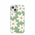 Sage Green Daisy iPhone 15 Plus Case