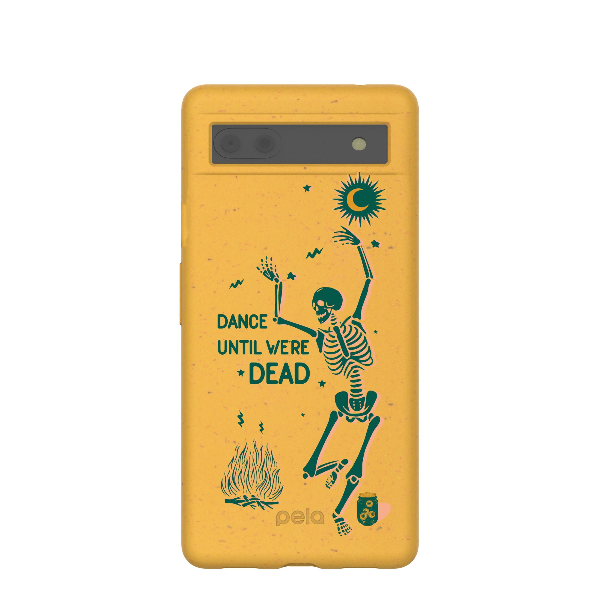 Honey Dancing Skeleton Google Pixel 6a Case Pela Case