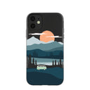 Black Digital Nomad iPhone 11 Case