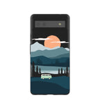 Black Digital Nomad Google Pixel 6a Case