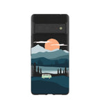 Black Digital Nomad Google Pixel 6 Pro Case