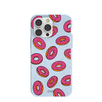 Powder Blue Donuts iPhone 14 Pro Max Case