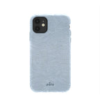 Powder Blue Ebb and Flow iPhone 11 Case