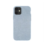Powder Blue Ebb and Flow iPhone 12 Mini Case