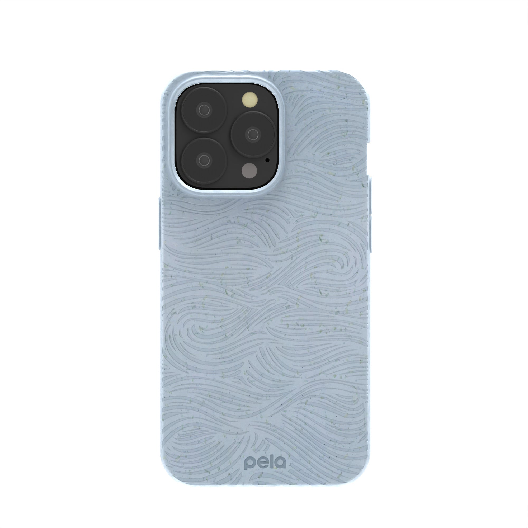 Powder Blue Ebb and Flow iPhone 13 Pro Case – Pela Case