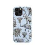 Powder Blue Elephant Parade iPhone 11 Pro Case