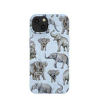 Powder Blue Elephant Parade iPhone 13 Case
