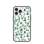 Clear Eucalyptus iPhone 13 Pro Max Case With Black Ridge