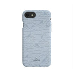 Powder Blue Fin iPhone 6/6s/7/8/SE Case