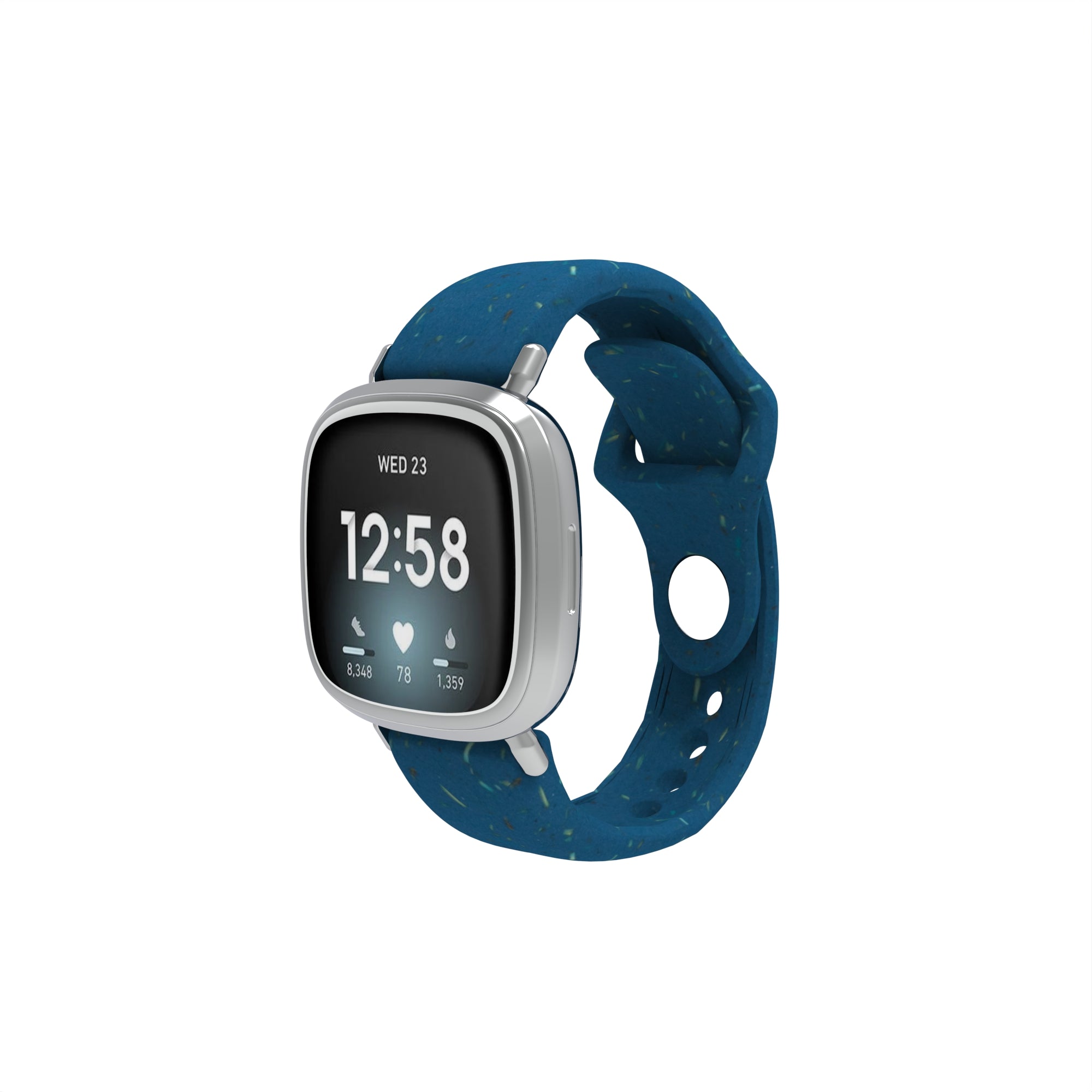 Blue fitbit versa cheap
