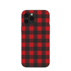 Black Flannel iPhone 12 Pro Max Case