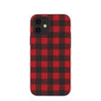 Coque en flanelle noire pour iPhone 12/iPhone 12 Pro