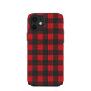 Coque en flanelle noire pour iPhone 12/iPhone 12 Pro