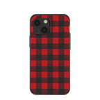 Black Flannel iPhone 13 Mini Case
