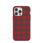 Black Flannel iPhone 14 Pro Max Case