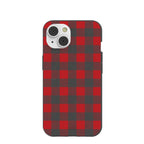 Black Flannel iPhone 14 Case