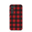 Coque en flanelle noire pour Samsung Galaxy S23