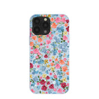 Powder Blue Fleurs iPhone 13 Pro Max Case