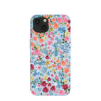 Powder Blue Fleurs iPhone 13 Case