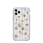 Clear Floral Vines iPhone 11 Pro Case With Lavender Ridge