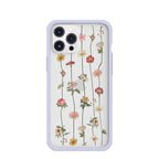 Clear Floral Vines iPhone 12 Pro Max Case With Lavender Ridge