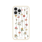 Clear Floral Vines iPhone 13 Pro Max Case With London Fog Ridge