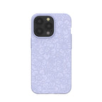 Lavender Flowerbed iPhone 13 Pro Case