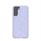 Lavender Flowerbed Samsung Galaxy S21 Case